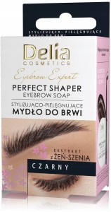 DELIA Eyebrow Expert stylizująco-pielęgnujące mydło do brwi Czarny 10ml