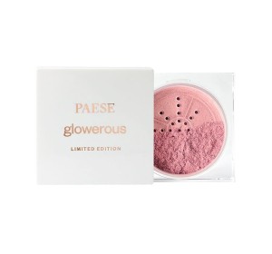 PAESE GLOWEROUS sypki rozświetlacz do twarzy i ciała 01 Rose