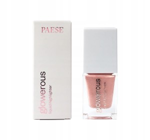 PAESE GLOWEROUS płynny rozświetlacz do twarzy i ciała Sparkle Rose