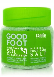 Delia Good Foot ziołowa sól do kąpieli stóp 570g