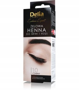 DELIA Henna ŻELOWA CZARNA 15ML
