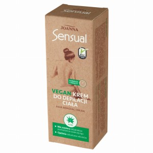 Joanna sensual vegan krem do depilacji ciała 100g