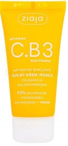 ZIAJA Witamina C.B3 Nocny krem-maska