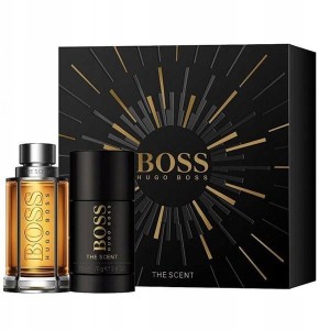Zestaw męski Hugo Boss The Scent 100ml EDT + deo sztyft 75ml